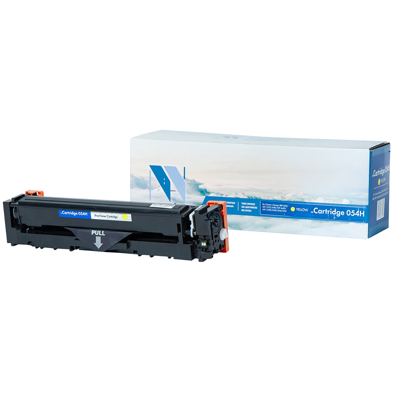 превью Картридж совм. NV Print 054H желтый для Canon i-Sensys LBP620/621/623/640/MF-640/641/642/643/644/645 (2300стр)