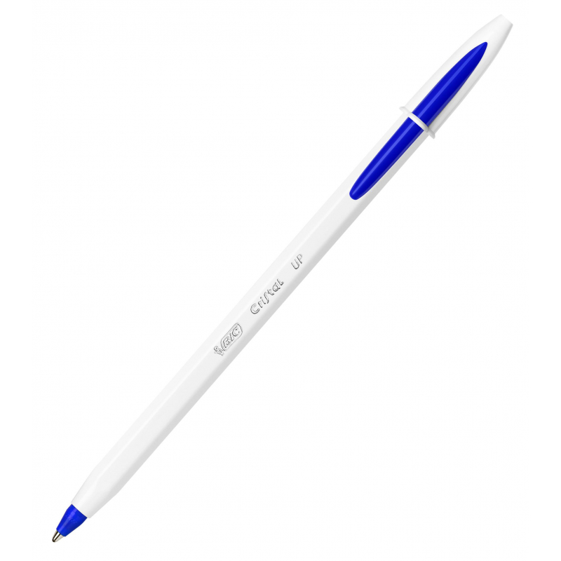 Ручка шариковая неавтоматическая масляная BIC Cristal синяя (толщина линии 0.35 мм)