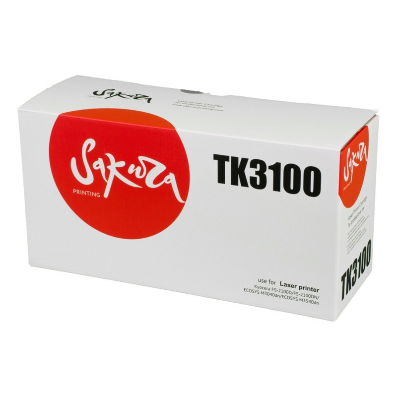 превью Картридж лазерный Sakura TK-3100 для Kyocera черный совместимый