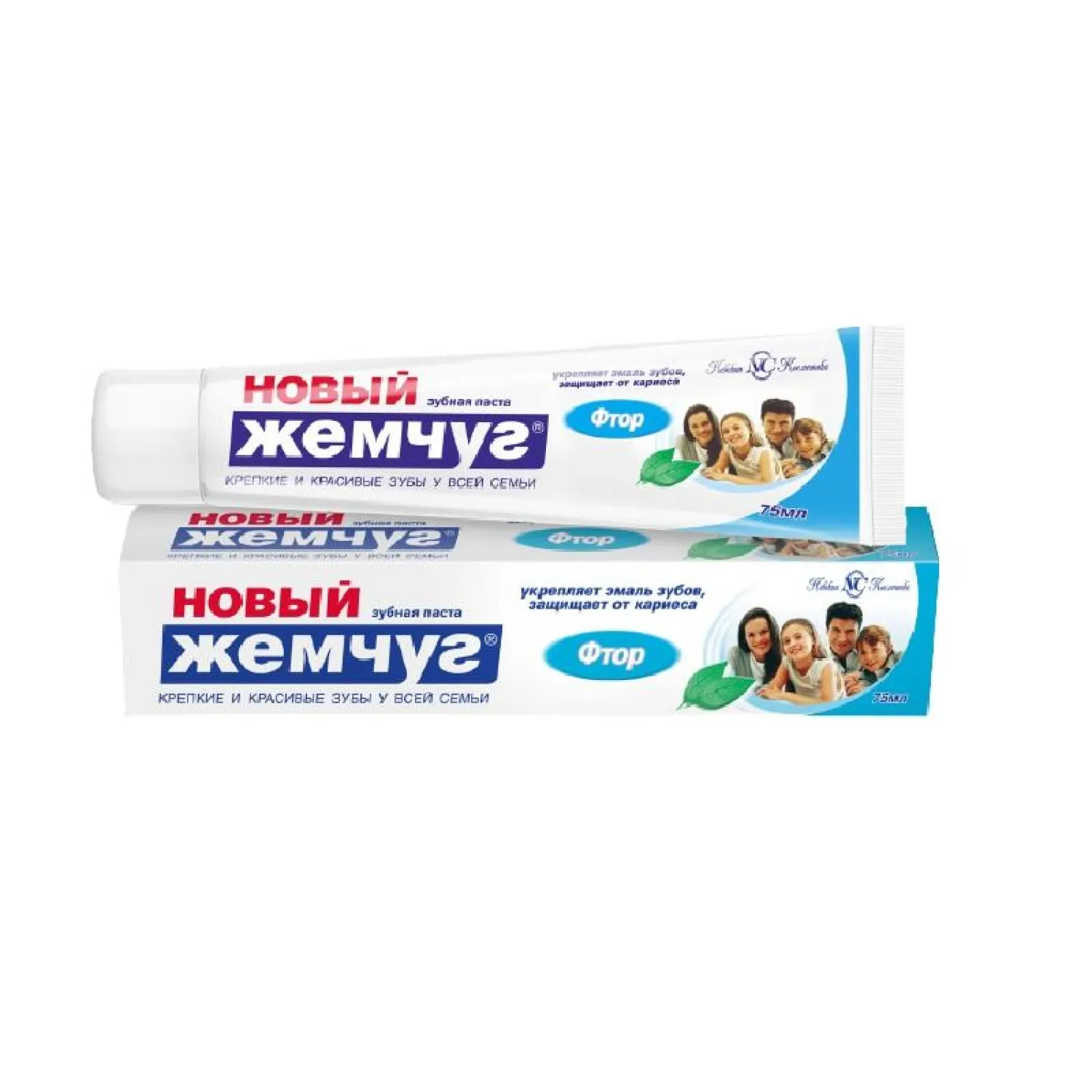 Зубная паста Новый Жемчуг Фтор 75 мл