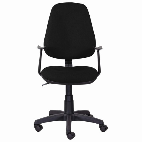 Кресло BRABIX «Comfort MG-321»регулируемая эргономичная спинкатканьчерное532556