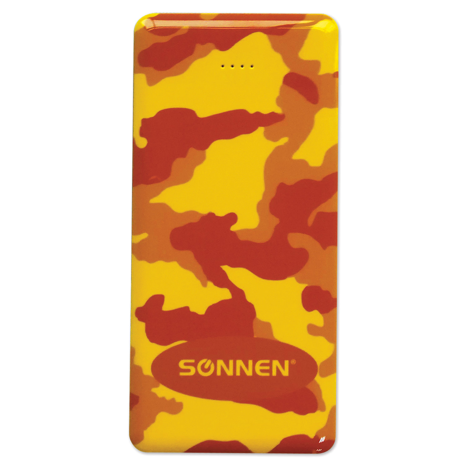 превью Аккумулятор внешний SONNEN POWERBANK V31 «КАМУФЛЯЖ-ПЕСОК», 12000 mAh, 2 USB, литий-полимерный