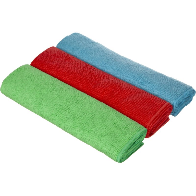 Тряпка для пола из микрофибры универсальная 180г/м2 50×60см 3шт/уп