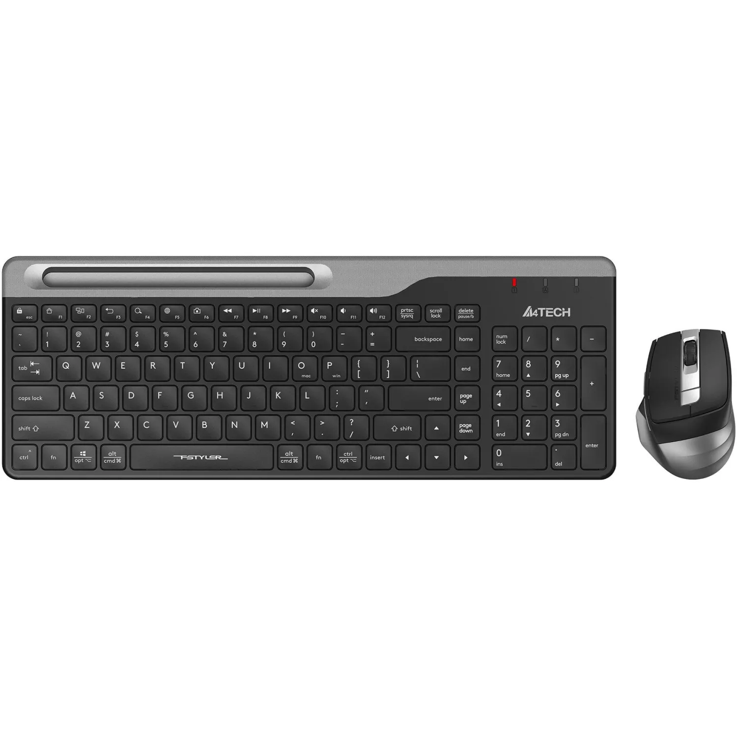 превью Комплект беспроводной клавиатура и мышь A4Tech Fstyler FB2535C