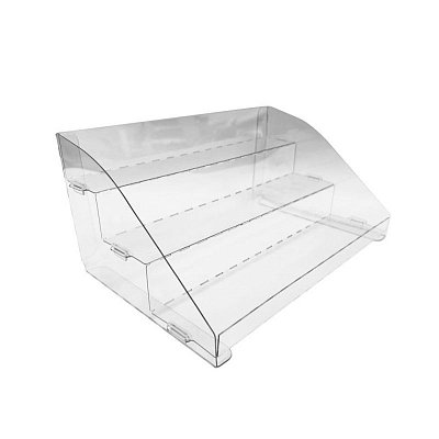 Подставка горка настольная Attache 140×300х190мм 3ступен, сборн, пэт ПЛ 22021