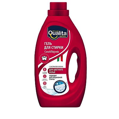 Гель для стирки цветного белья Qualita 1 л
