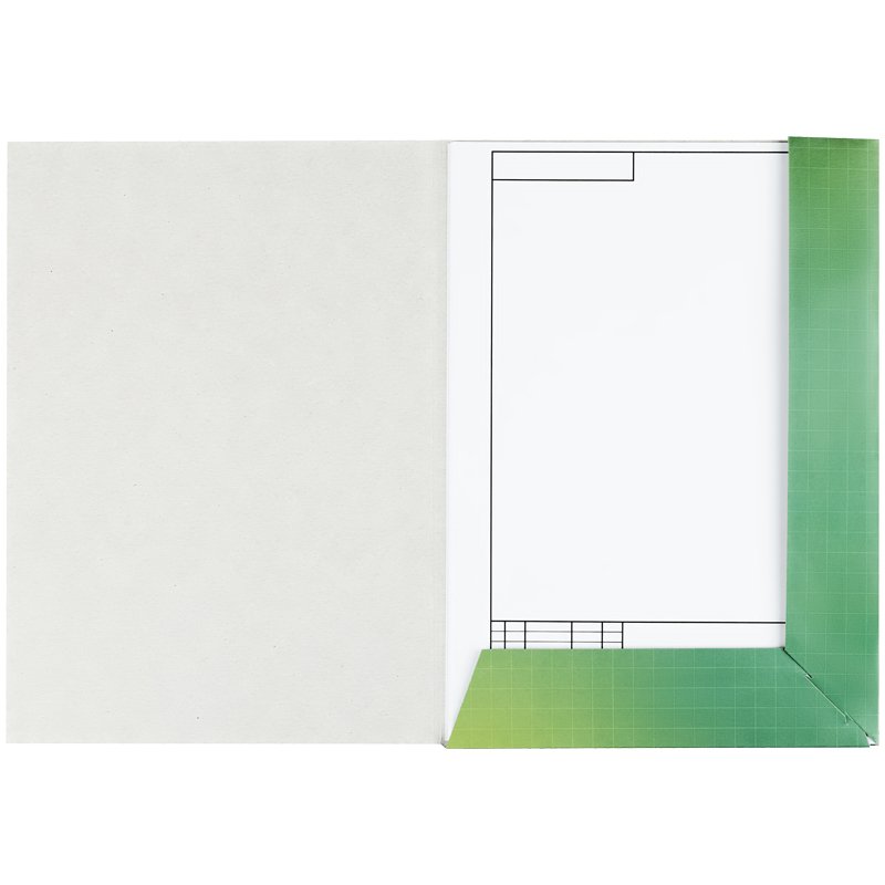 Папка для черчения ArtSpace, 10л., А4, с вертикальной рамкой, 160г/м2