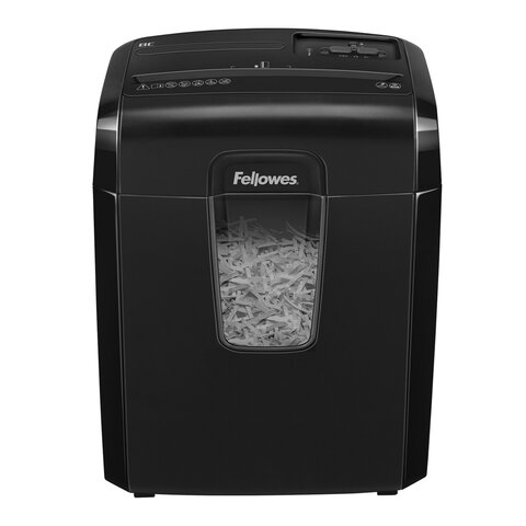 Уничтожитель документов Fellowes Powershred 8C, 4-й уровень секретности объем корзины 14 л
