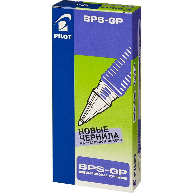 Ручка шариковая PILOT BPS-GP-EF резин.манжет. синяя 0,25мм