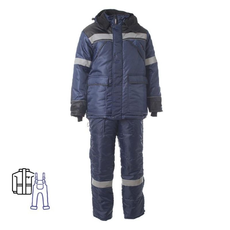 Костюм рабочий зимний ПАМИР с СВП п/к (р.48-50) 170-176