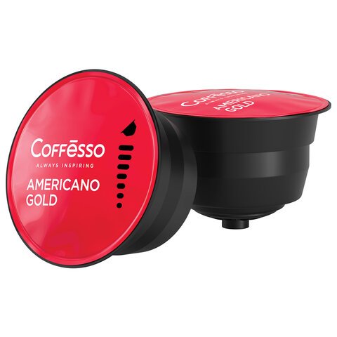 Кофе в капсулах COFFESSO «Americano Gold» для кофемашин Dolce Gusto, 16 порций