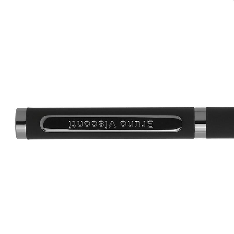 Ручка FIRENZE В SOFT TOUCH ФУТЛЯРЕ 1мм, син корп черный 20-0298/07