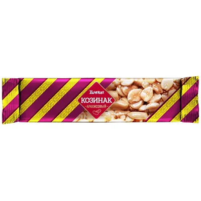 Козинак Тимоша арахисовый батончик, 40гx21шт/уп