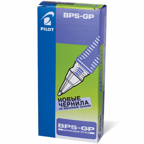 Ручка шариковая PILOT BPS-GP-EF резин.манжет. черная 0.25мм