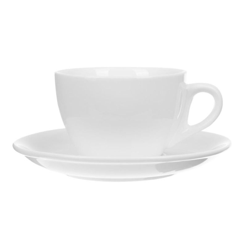 Чайная пара Chan Wave Classic фарфор, белый, V=160мл, фк0186