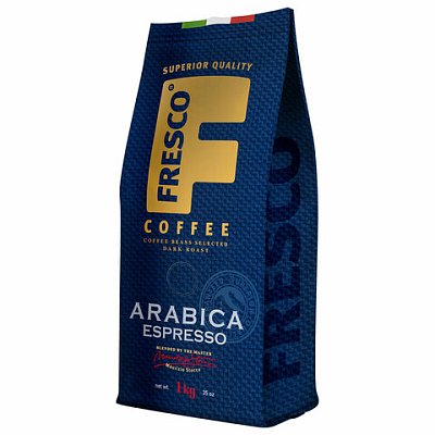 Кофе в зернах FRESCO «Arabica Espresso» 1 кгарабика 100%