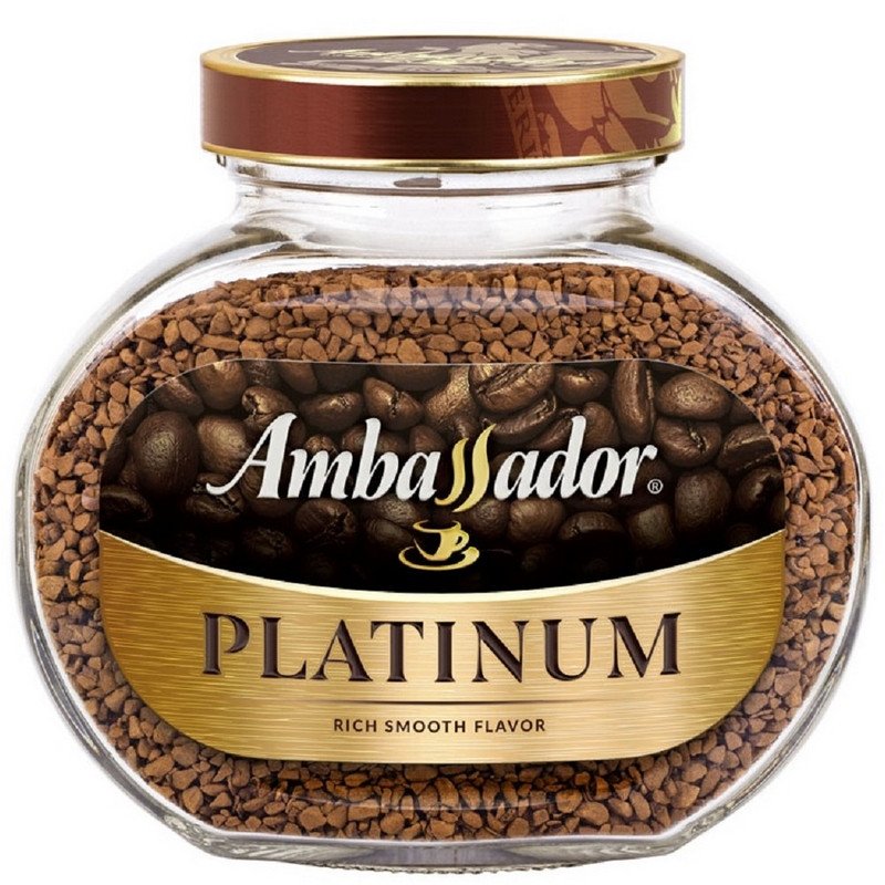 превью Кофе растворимый Ambassador Platinum 95 г (стекло)