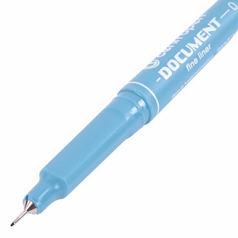Набор капиллярных ручек Centropen «Document 2631» черные, 4шт., 0.1/0.3/0.5/0.7мм, европодвес