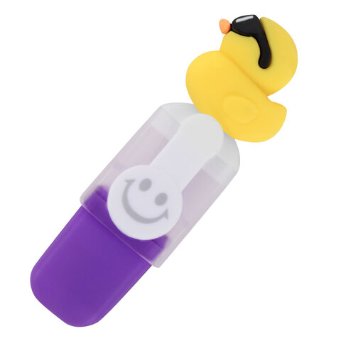 Набор текстовыделителей с топперами 6 ЦВЕТОВ НЕОН, «КРУТЫЕ УТЯТА», линия 1-4 мм, FUNSTER (ФАНСТЕР)