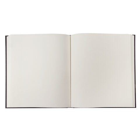 Скетчбук, слоновая кость, 100 г/м2, 190×190 мм, 110 л., книжный твердый переплет, BRAUBERG ART