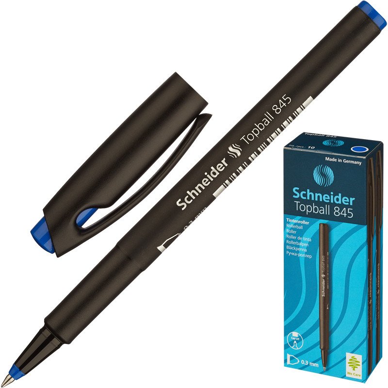 Роллер SCHNEIDER TOPBALL 845/3 синий, 0,3 мм