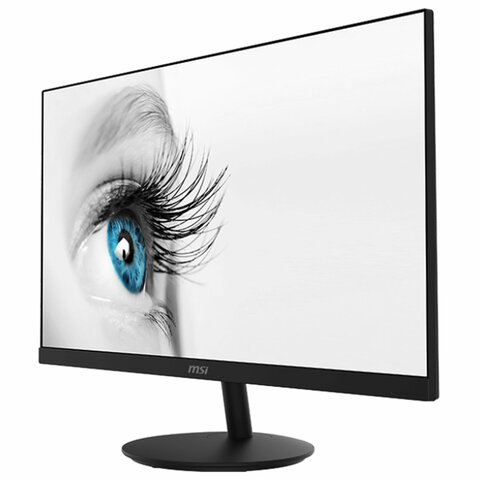 Монитор MSI Pro MP271A 27" (68.6 см), 1920×1080, 16:9, IPS, 5 ms, 250 cd, HDMI, VGA, черный