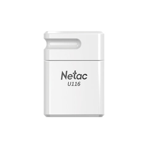 превью Флеш-диск 64 GB NETAC U116, USB 2.0, белый-20WH