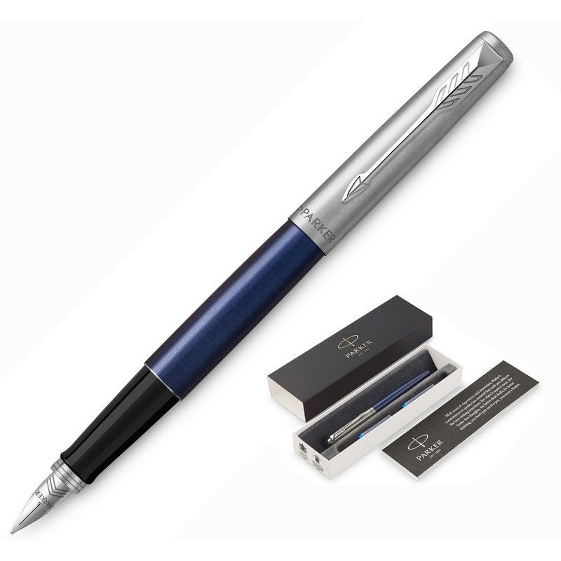 Ручка перьевая Jotter FP Royal blue CT цвет чернил синий цвет корпуса синий (артикул производителя 2030950)