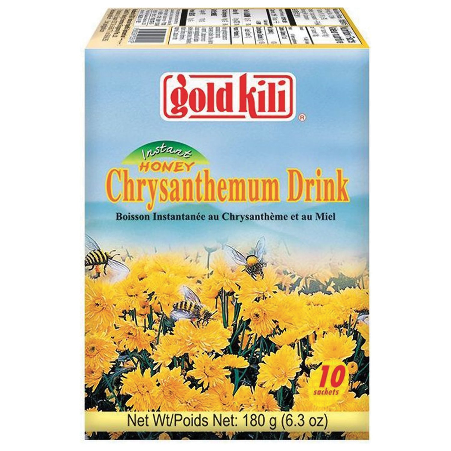 Чайный напиток «Chrysanthemum Drink», хризантема с медом, 10 саше по 18 г, GOLD KILI