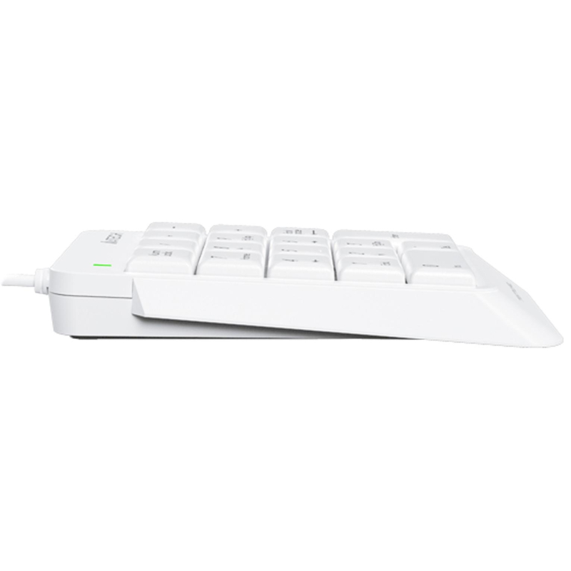 Клавиатура A4Tech Fstyler FK13P цифровой блок USB slim д/ноут (FK13P WHITE)