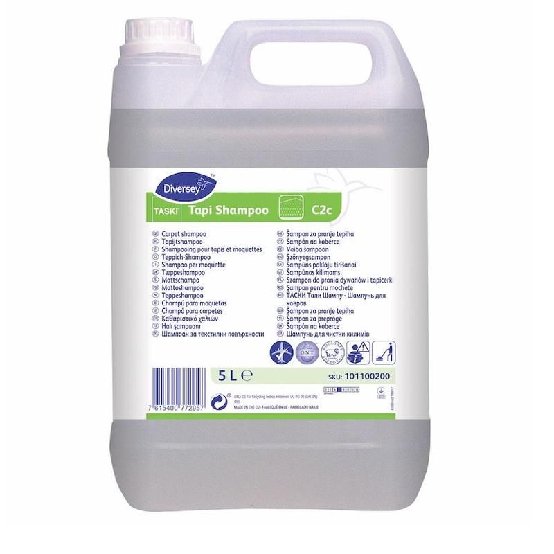 превью Шампунь для пенной очистки ковровых покрытий Diversey Taski Tapi Shampoo 5 л (концентрат)