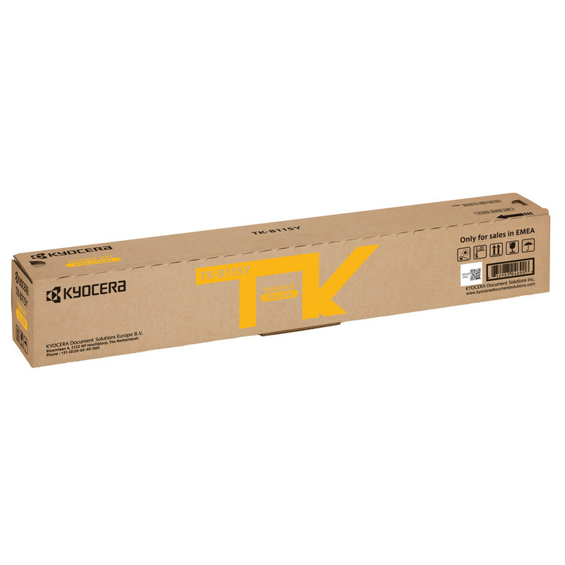 превью Тонер-картридж Kyocera TK-8115Y желтый оригинальный