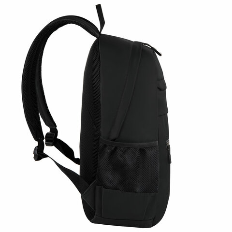 Рюкзак BRAUBERG DYNAMIC универсальный, эргономичный, черный, 43×30х13 см