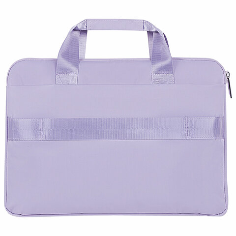 Сумка портфель HEIKKI ULTRA (ХЕЙКИ) с отделением для ноутбука 15.6", Lavender, лавандовая, 28×39х3 см