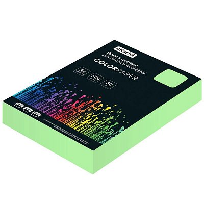 Бумага цветная Attache (зеленый пастель), 80г, А4, 500 л