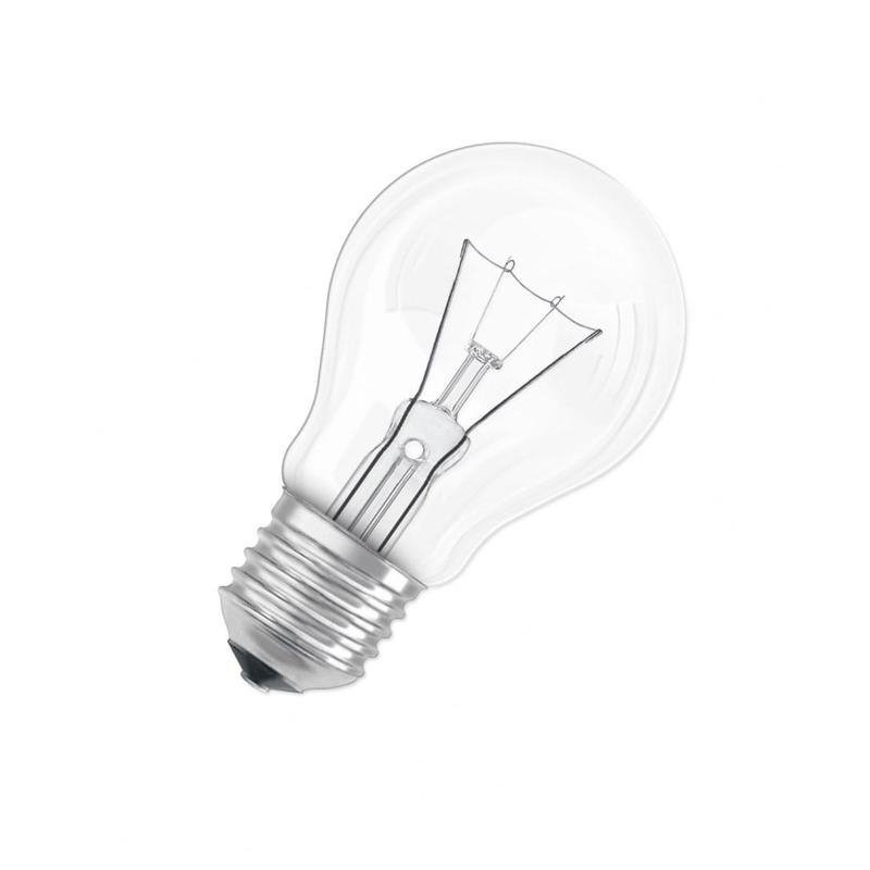Лампа накаливания Osram classic, 75Вт, тип А «груша» E27, прозрачная
