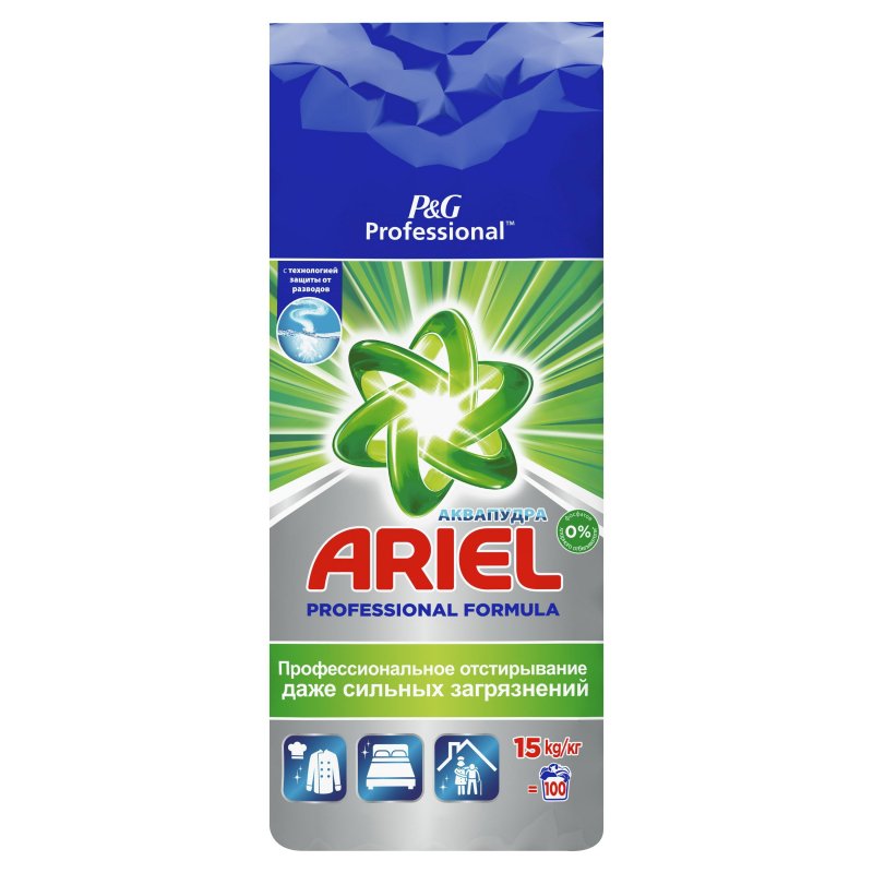 Порошок стиральный автомат Ariel Expert для белого белья 15 кг