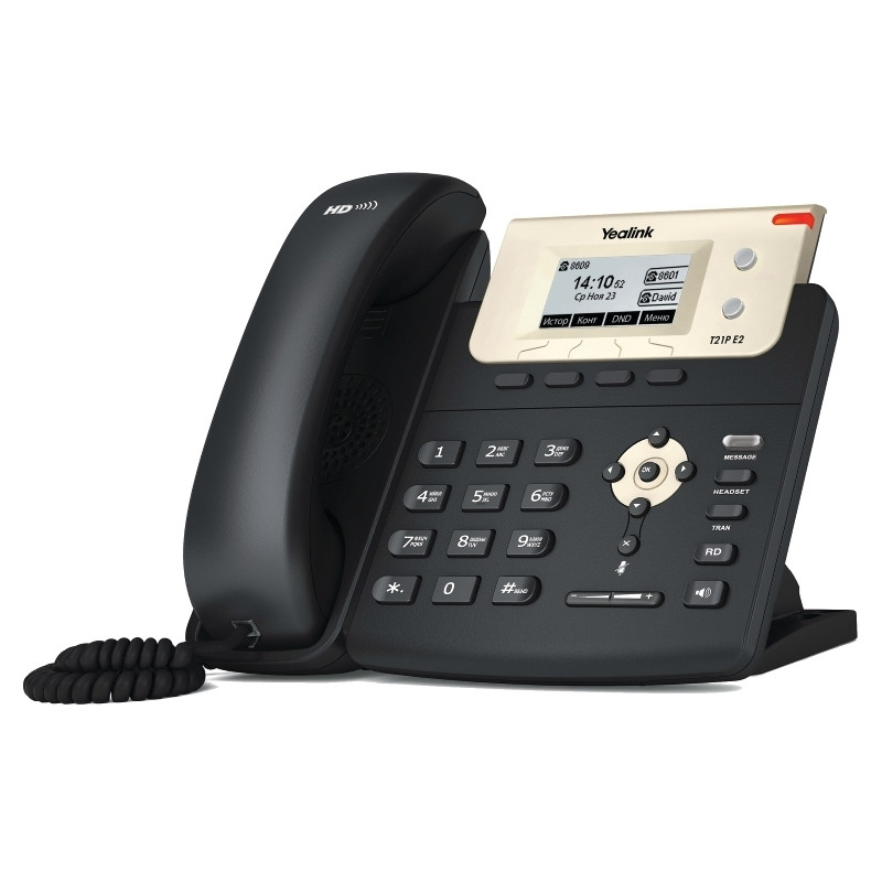 превью Телефон IP Yealink SIP-T21P E2 (2 линии, PoE)