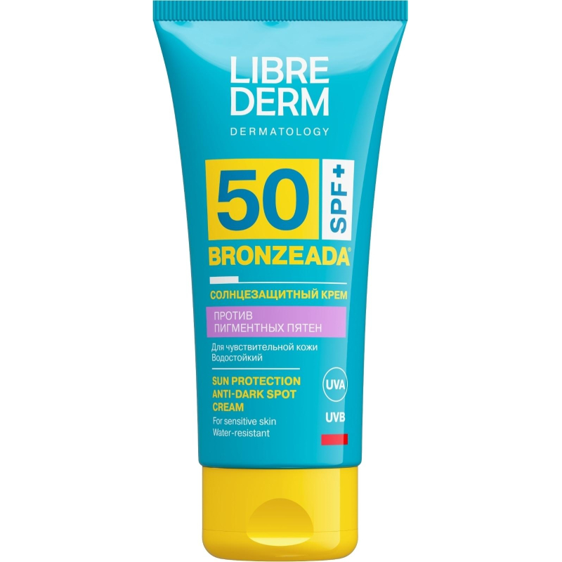 превью Крем солнцезащитный LIBREDERM BRONZEADA против пигментных пятен SPF50 50 мл
