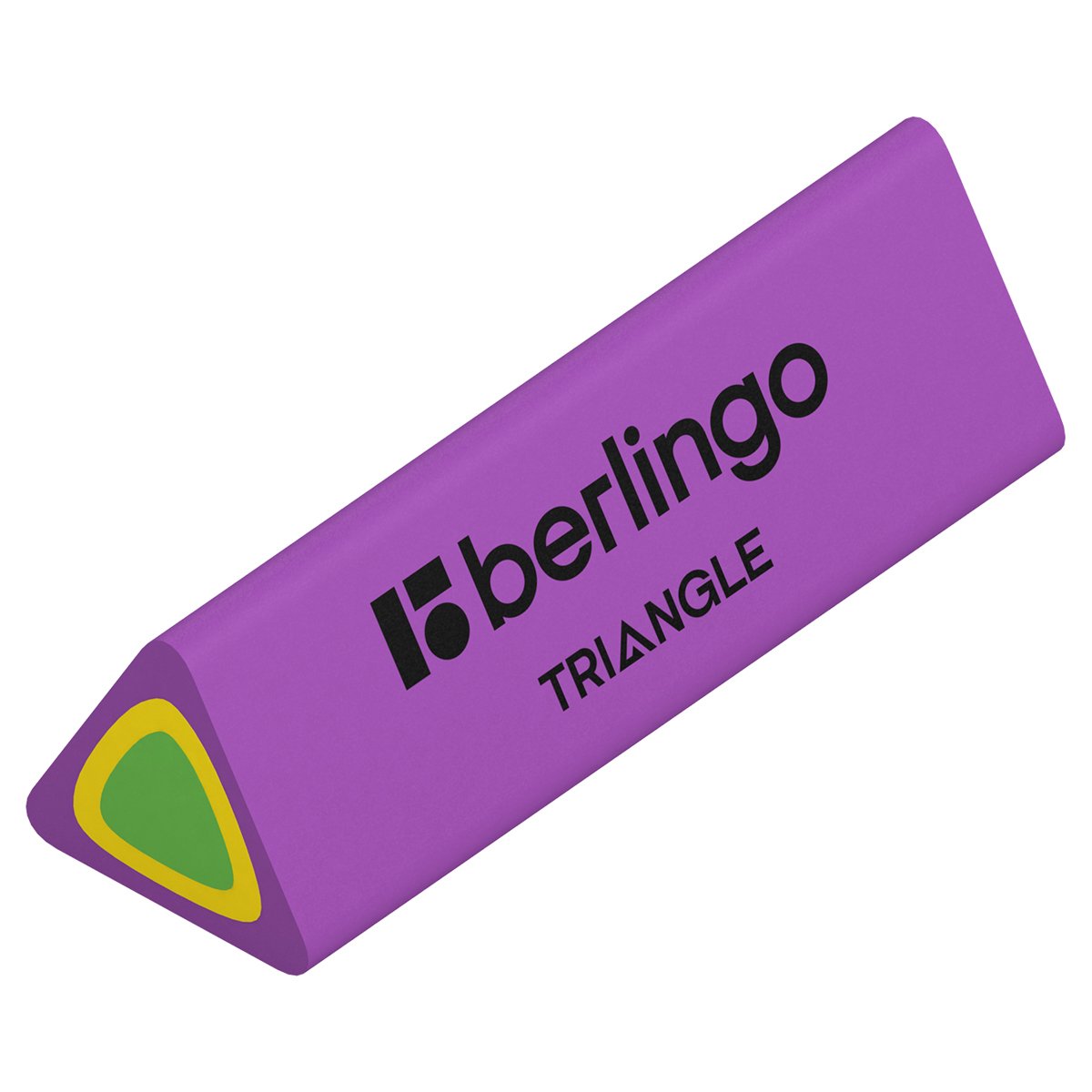 Ластик Berlingo «Triangle», треугольный, термопластичная резина, 44×15×15мм