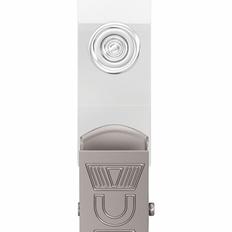 превью Клипсы для бейджей прозрачныеКОМПЛЕКТ 10 штукBRAUBERG238786