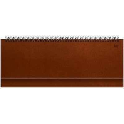 Планинг недатированный, 56л., 330×130мм, BG, кожзам «Winner. Brown», коричневый
