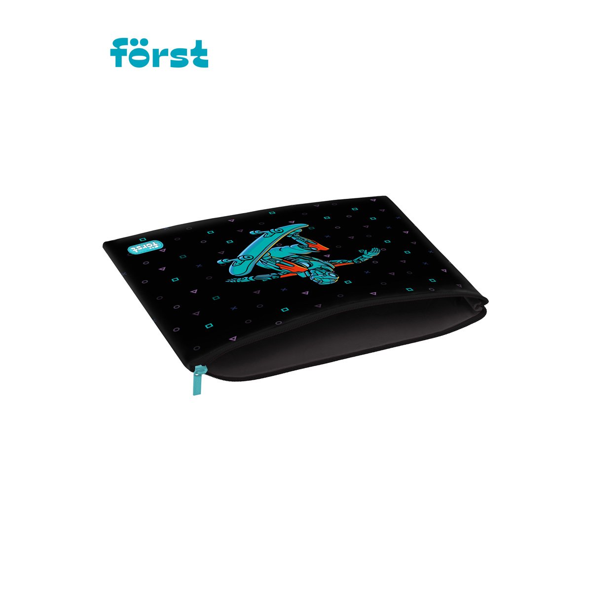 Папка текстильная А5 Först «Neo skater», 255×205 мм, 1 отделение, полиэстер