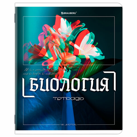 Тетради предметные, КОМПЛЕКТ 12 ПРЕДМЕТОВ, 48 л., глянцевый УФ-лак, BRAUBERG «GLITCH»