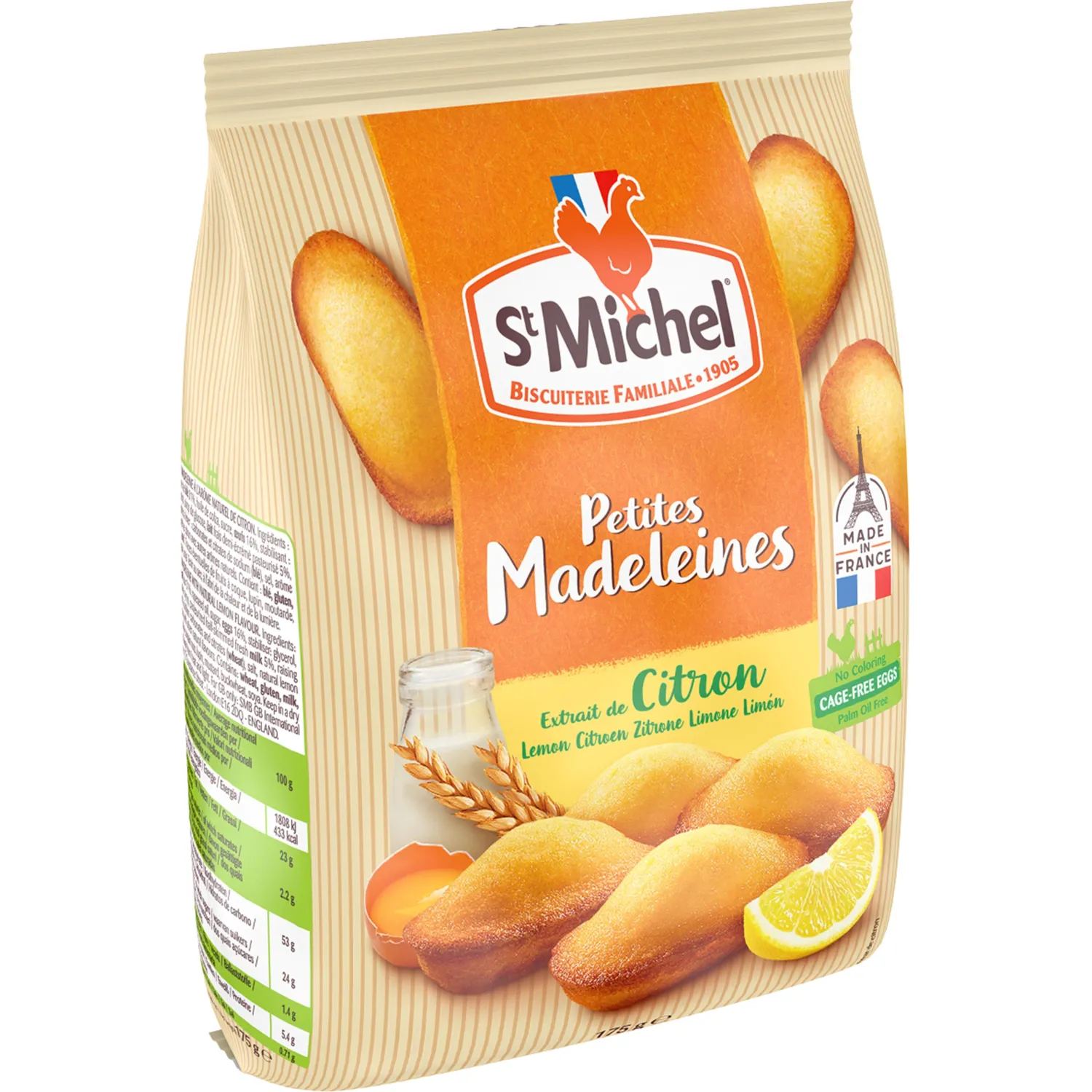 превью Пирожное StMichel Мадлен со вкусом лимона 175 г