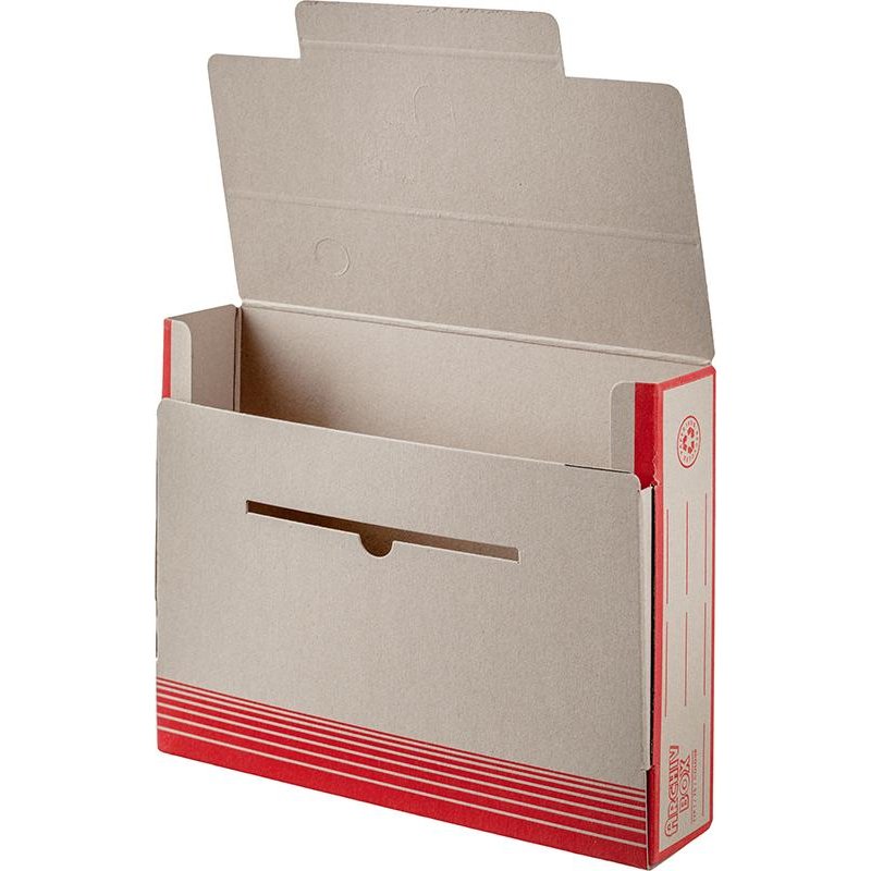 Короб архивный Attache картон красный 256×75×322 мм