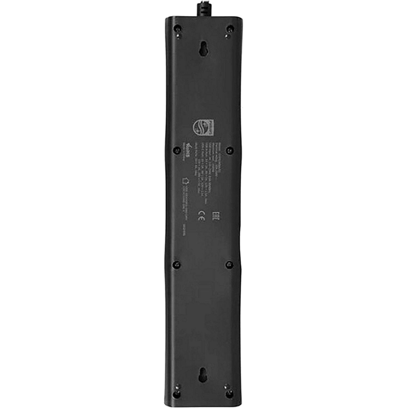 Сетевой фильтр Philips CHP8246BA/51 4р/2м с USB, 10А, черный