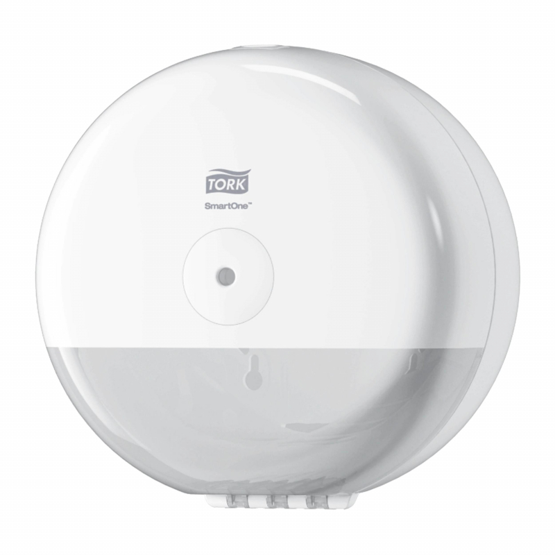 Держатель для туалетной бумаги Tork SmartOne T9 мини в рул, 681000 пласт. бе