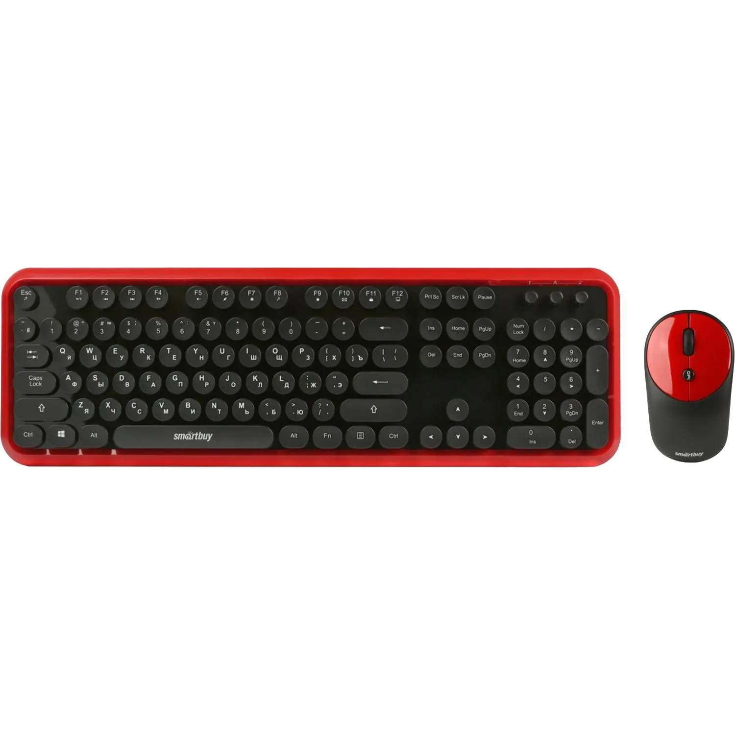 Комплект беспроводной клавиатура и мышь SmartBuy 620382AG (SBC-620382AG-RK)