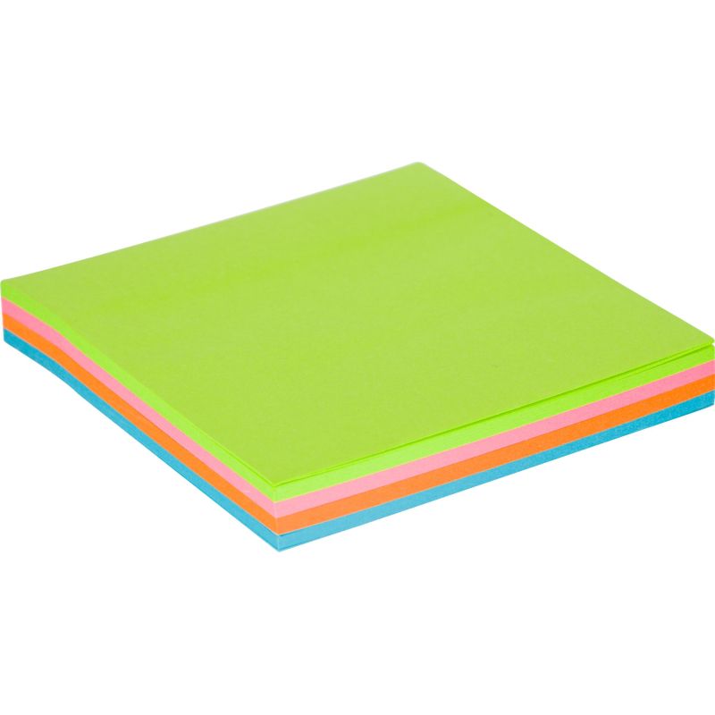 Стикеры ATTACHE Bright colours 76×76 Весен. радуга 100л